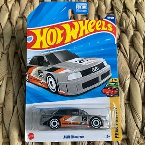 Hot Wheels Audi 90 Quattro Hotwheels 1990 Race Car Peak Pursuit Racing New 2025